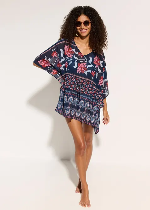 Tunica copricostume in chiffon leggero, bonprix