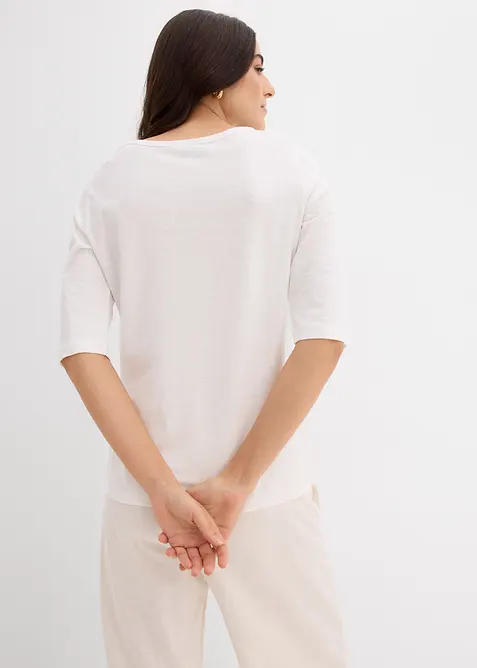 T-shirt in puro cotone biologico (pacco da 2), bonprix