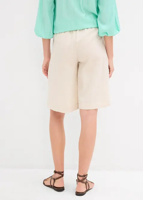 Bermuda in misto viscosa fluente, bonprix