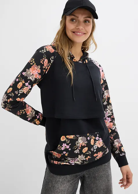 Felpa pr&eacute;maman / da allattamento 2 in 1, bonprix