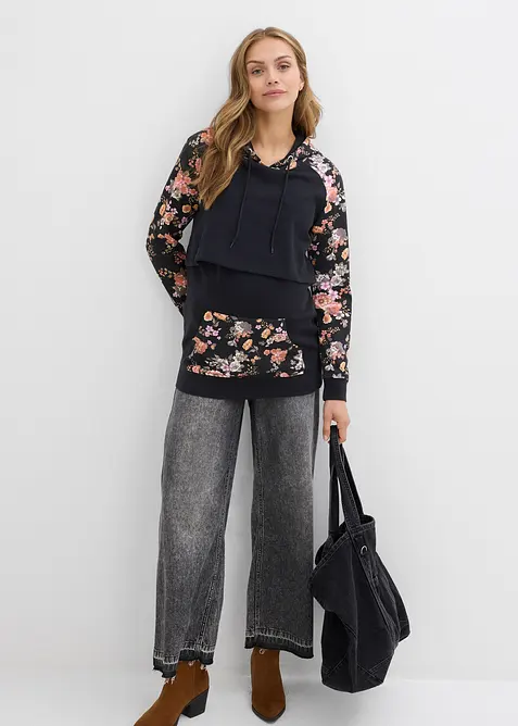 Felpa prémaman / da allattamento 2 in 1, bonprix