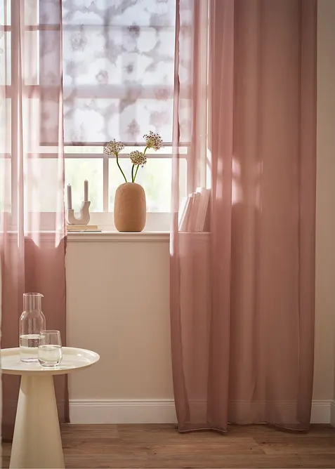 Tenda a rullo filtrante con stampa floreale, bonprix