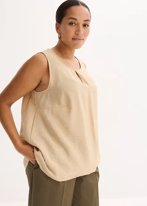 Top in misto viscosa fluente, bonprix