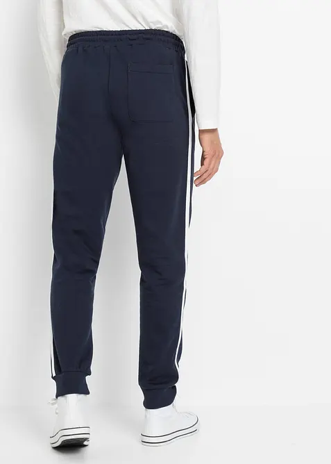 Pantaloni da jogging con dettagli a contrasto (pacco da 2), bonprix