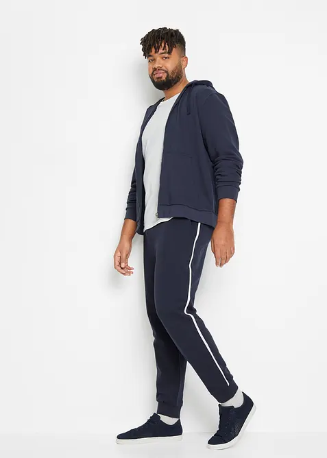 Pantaloni da jogging con dettagli a contrasto (pacco da 2), bonprix