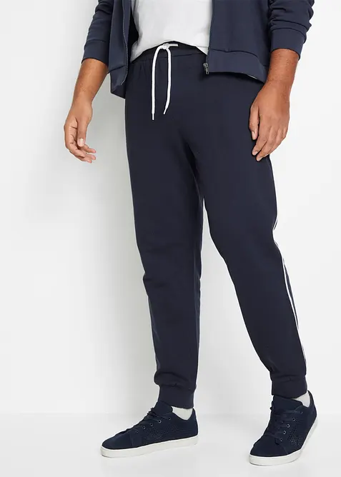 Pantaloni da jogging con dettagli a contrasto (pacco da 2), bonprix