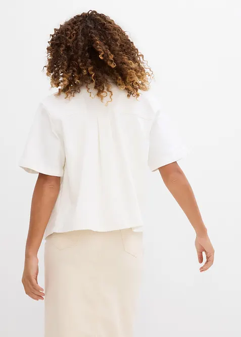 Camicia di jeans oversize, bonprix