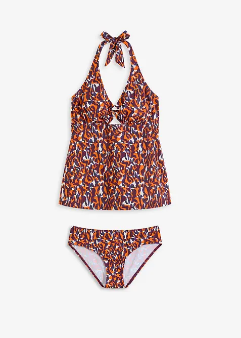 Tankini all'americana con anello (set 2 pezzi), bonprix