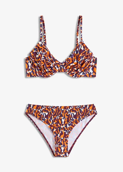 Bikini sgambato con ferretto (set 2 pezzi), bonprix