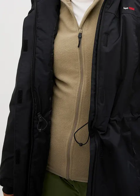 Giubbotto outdoor  impermeabile e caldo con ecopelliccia, bonprix