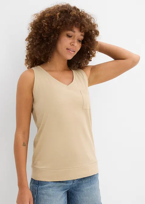 Canotta in puro cotone biologico (pacco da 2), bonprix