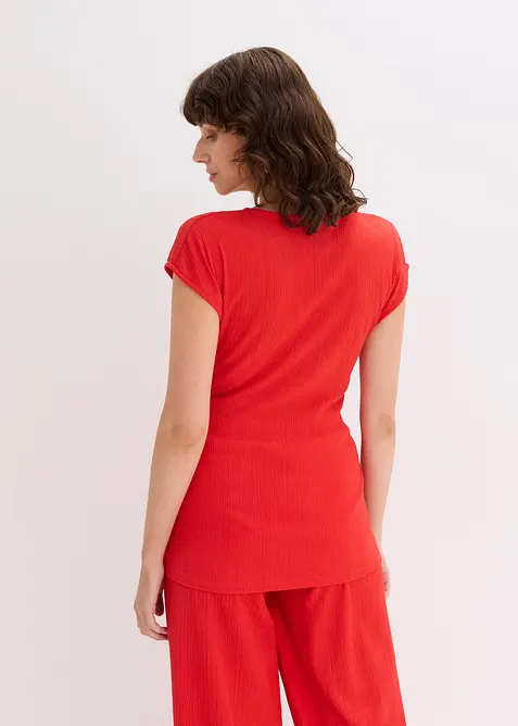 Maglia con effetto incrociato, bonprix