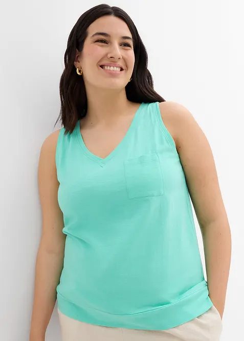 Canotta in puro cotone biologico (pacco da 2), bonprix