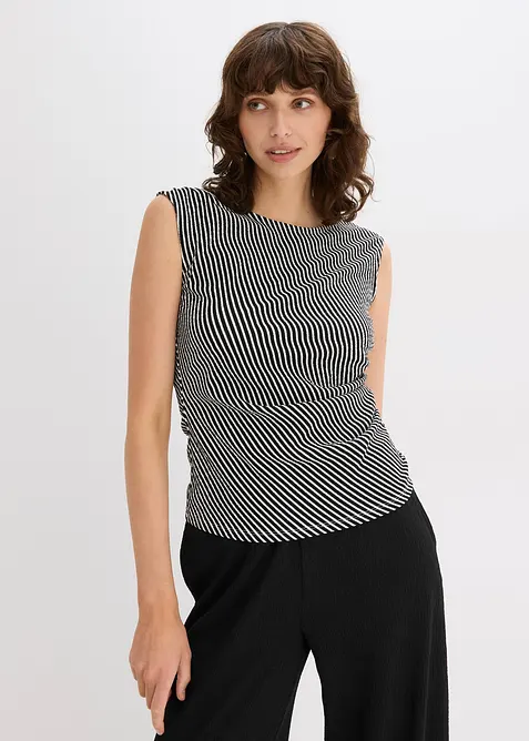 Maglia con arricciatura, bonprix