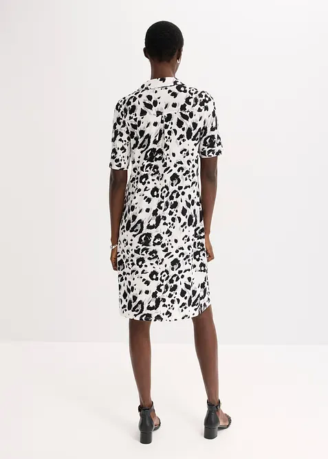 Abito in viscosa fluente con tasche, bonprix