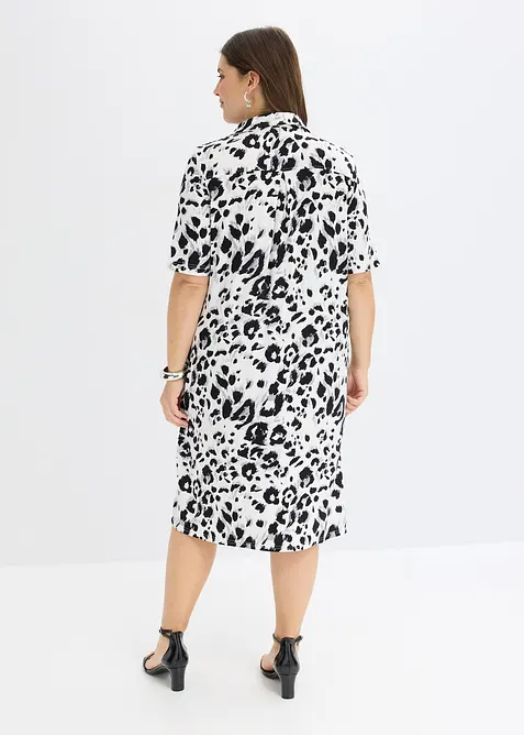 Abito in viscosa fluente con tasche, bonprix