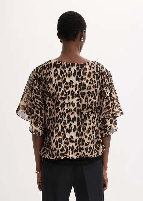 Blusa in chiffon, bonprix