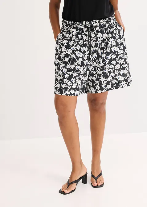 Shorts in misto lino, bonprix