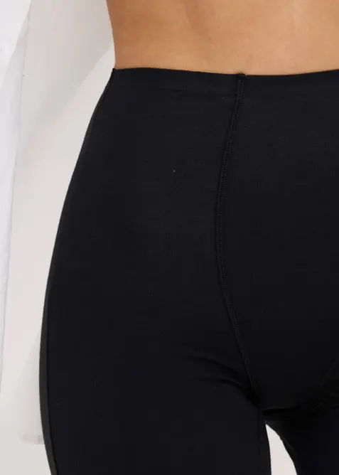 Pantaloncini invisibili in cotone con effetto modellante leggero, bonprix