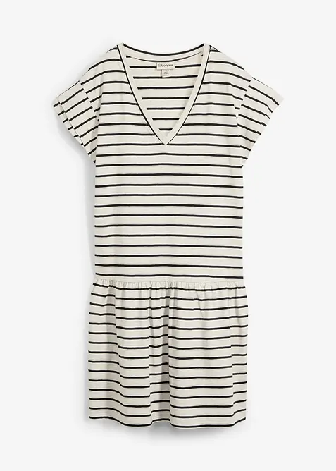 Abito in maglina di puro cotone, bonprix