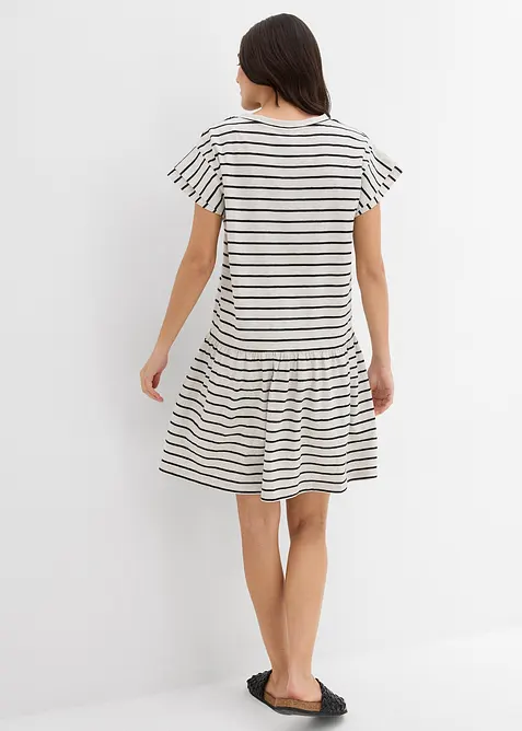 Abito in maglina di puro cotone, bonprix