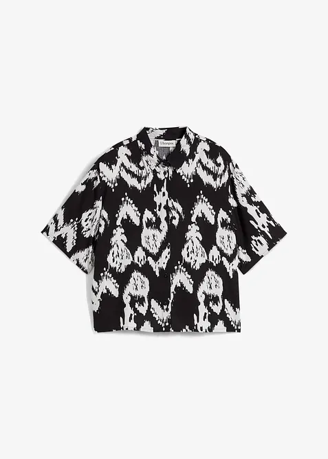 Camicetta in viscosa con fantasia etnica, bonprix