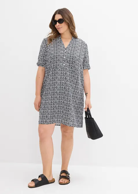 Abito tunica in viscosa fluente, bonprix