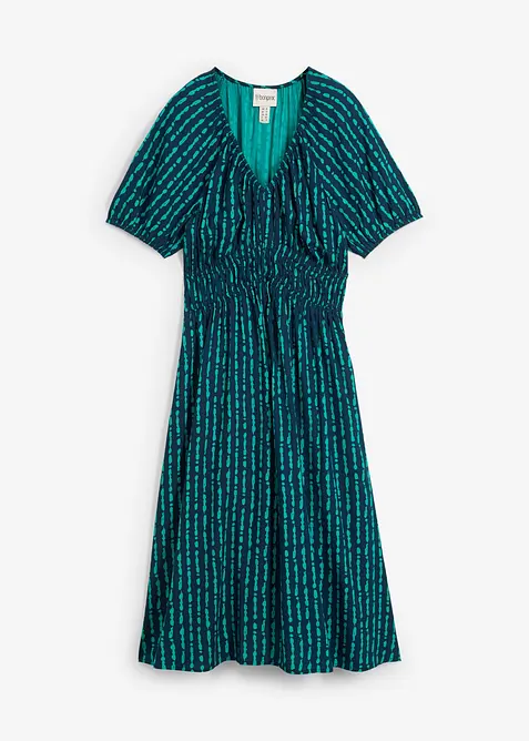 Abito midi in morbida viscosa, bonprix