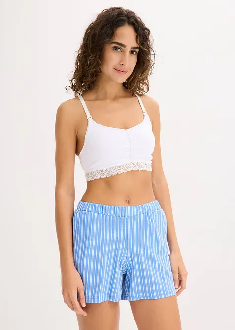 Reggiseno da allattamento senza ferretto con cotone biologico (pacco da 2), bonprix