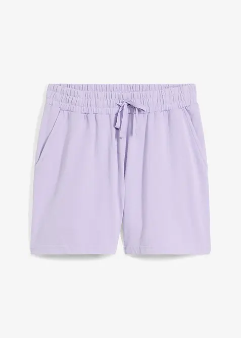 Shorts in felpa di puro cotone, bonprix