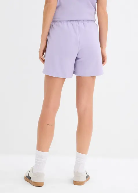 Shorts in felpa di puro cotone, bonprix