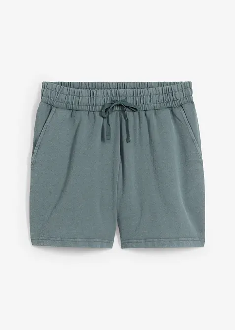 Shorts in felpa di puro cotone, bonprix