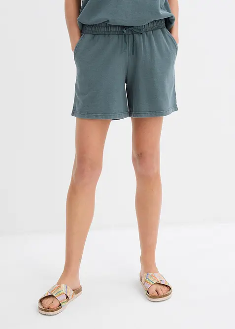 Shorts in felpa di puro cotone, bonprix
