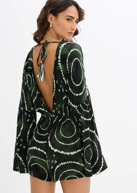 Tuta elegante corta in viscosa fluente, bonprix