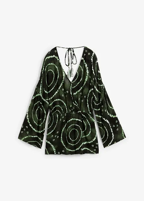 Tuta elegante corta in viscosa fluente, bonprix