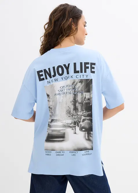 Maxi maglia in puro cotone biologico, bonprix