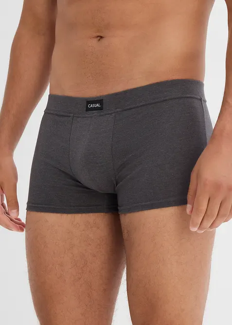 Boxer aderenti con cotone (pacco da 3), bonprix