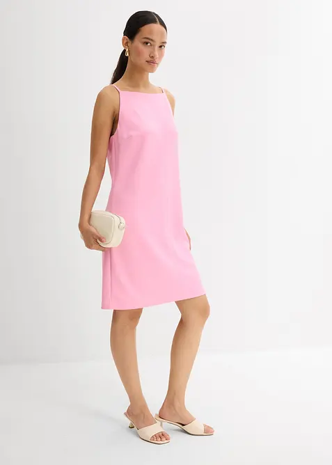 Miniabito in tessuto fluente effetto neoprene, bonprix