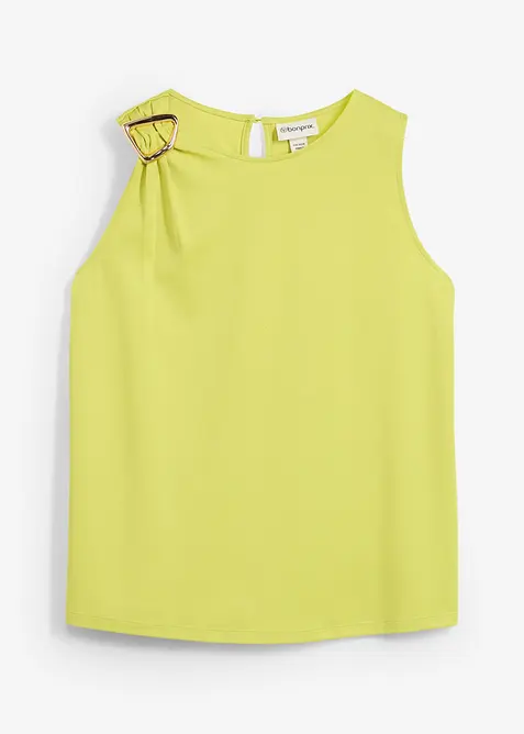 Top in crêpe strutturato, bonprix