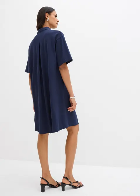 Miniabito con colletto a polo in puro cotone, bonprix