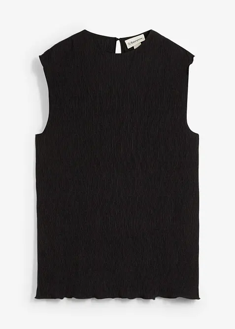 Top in crinkle strutturato, bonprix