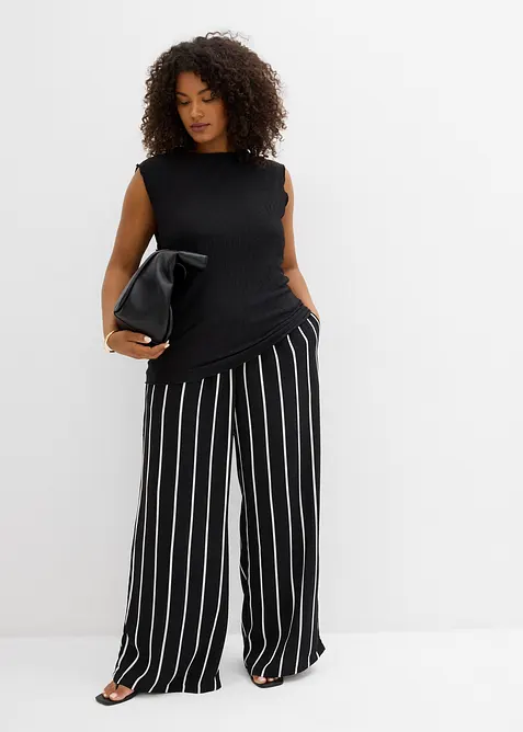 Top in crinkle strutturato, bonprix