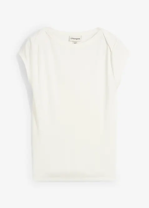 Top a costine in misto modal morbido, bonprix