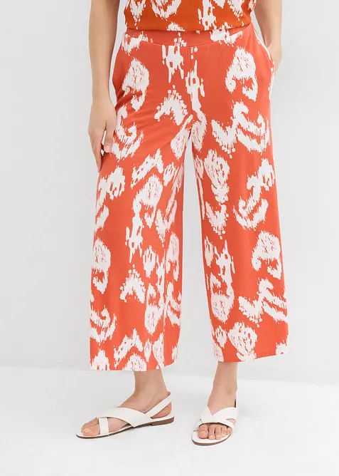 Pantaloni in jersey di misto viscosa, bonprix