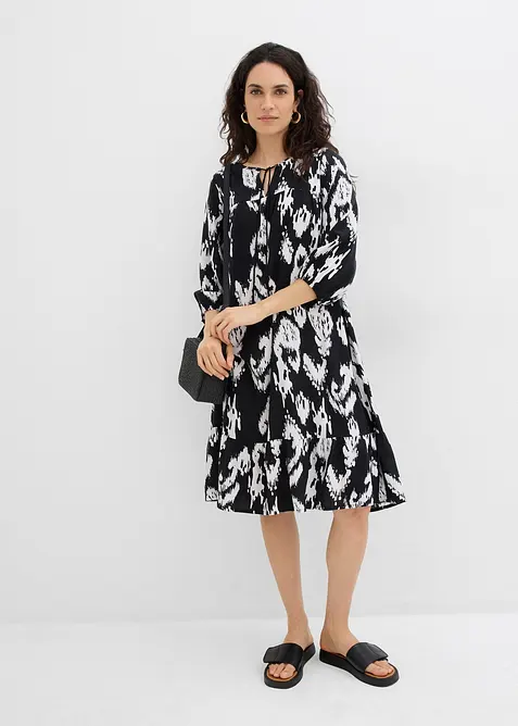 Abito tunica in pura viscosa, bonprix