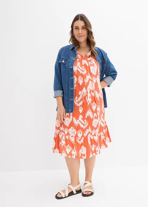 Abito tunica in pura viscosa, bonprix