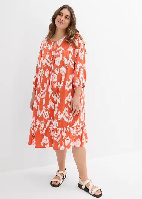 Abito tunica in pura viscosa, bonprix