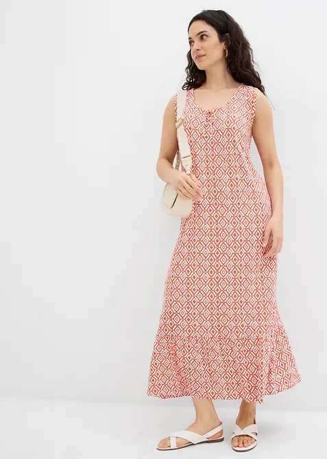 Abito in jersey di misto viscosa, bonprix