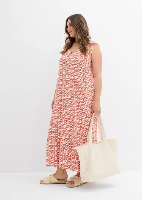 Abito in jersey di misto viscosa, bonprix