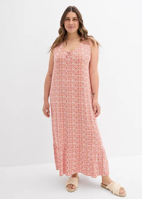 Abito in jersey di misto viscosa, bonprix